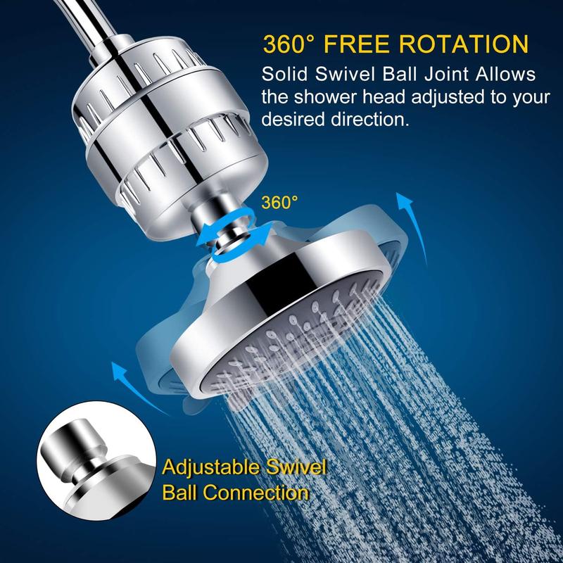 AISOON High-Pressure Filtered Shower Head