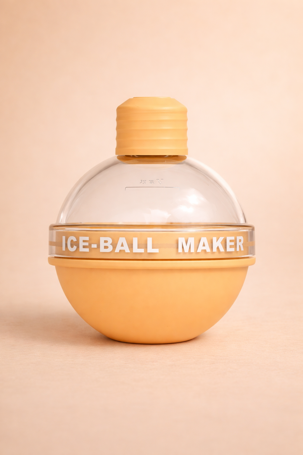 AISOON Silicone Ice Ball Maker Mold with Funnel – Large 10cm Round Sphere Ice Mold for Whiskey, Cocktails & Desserts, BPA-Free Non-Stick Reusable Ice Ball Tray