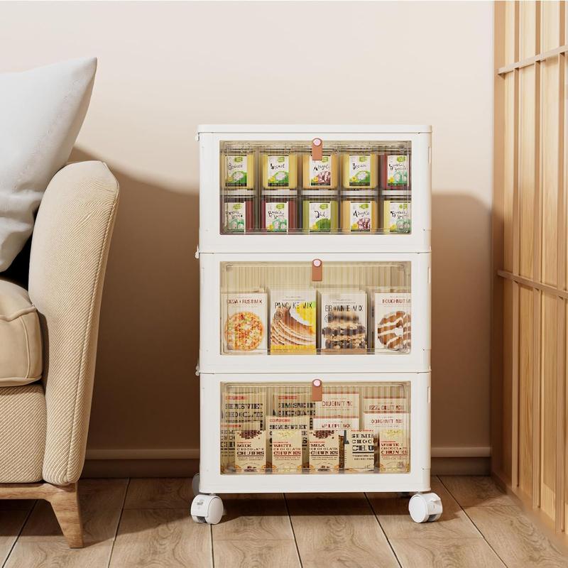 AISOON 3/4 Tier Storage Bins