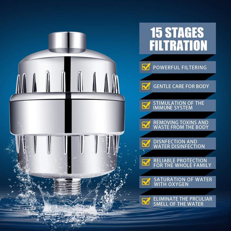 AISOON High-Pressure Filtered Shower Head