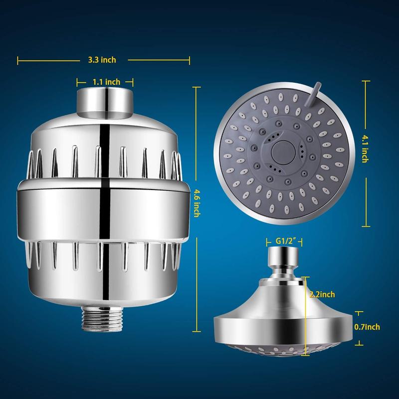 AISOON High-Pressure Filtered Shower Head