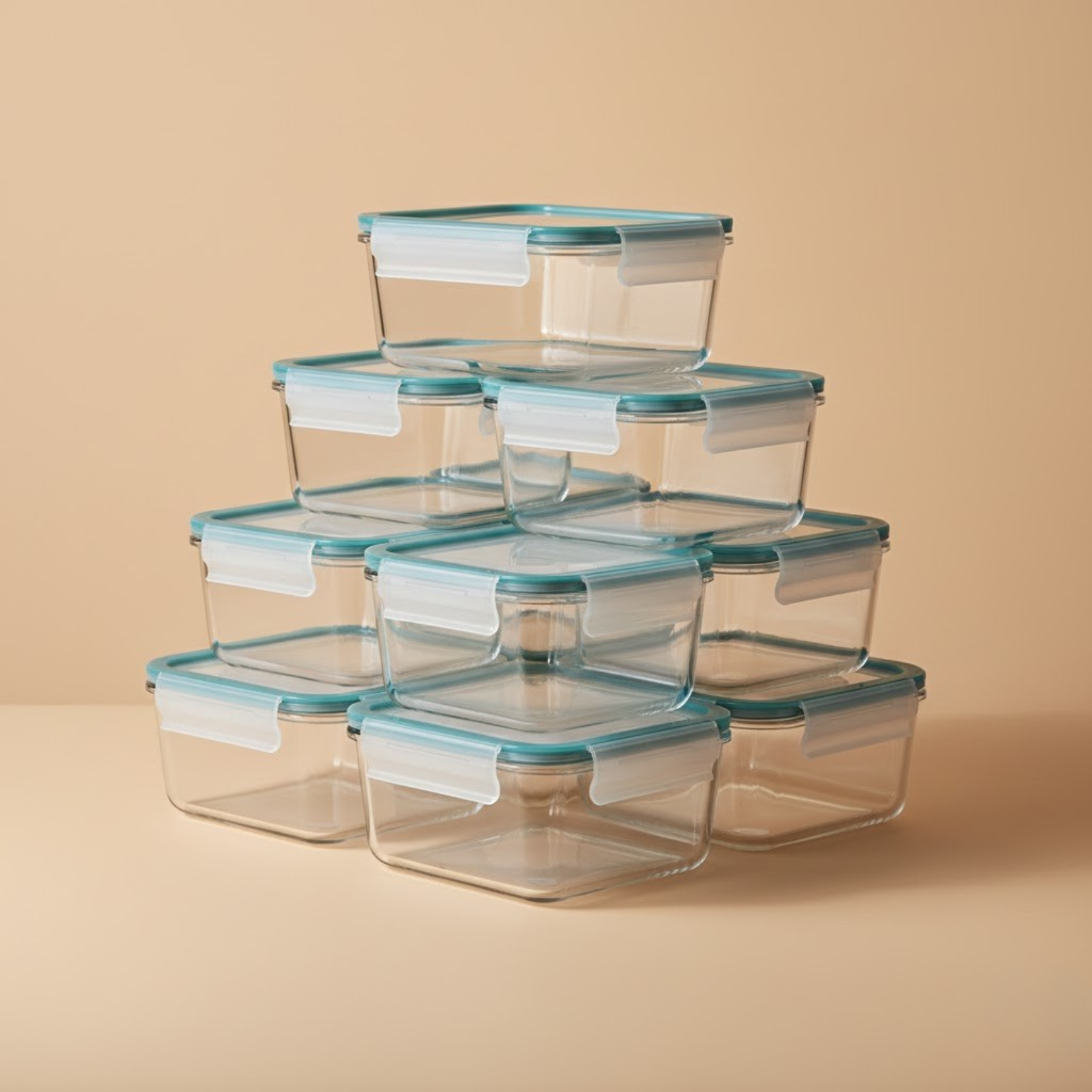 AISOON Glass Meal Prep Containers