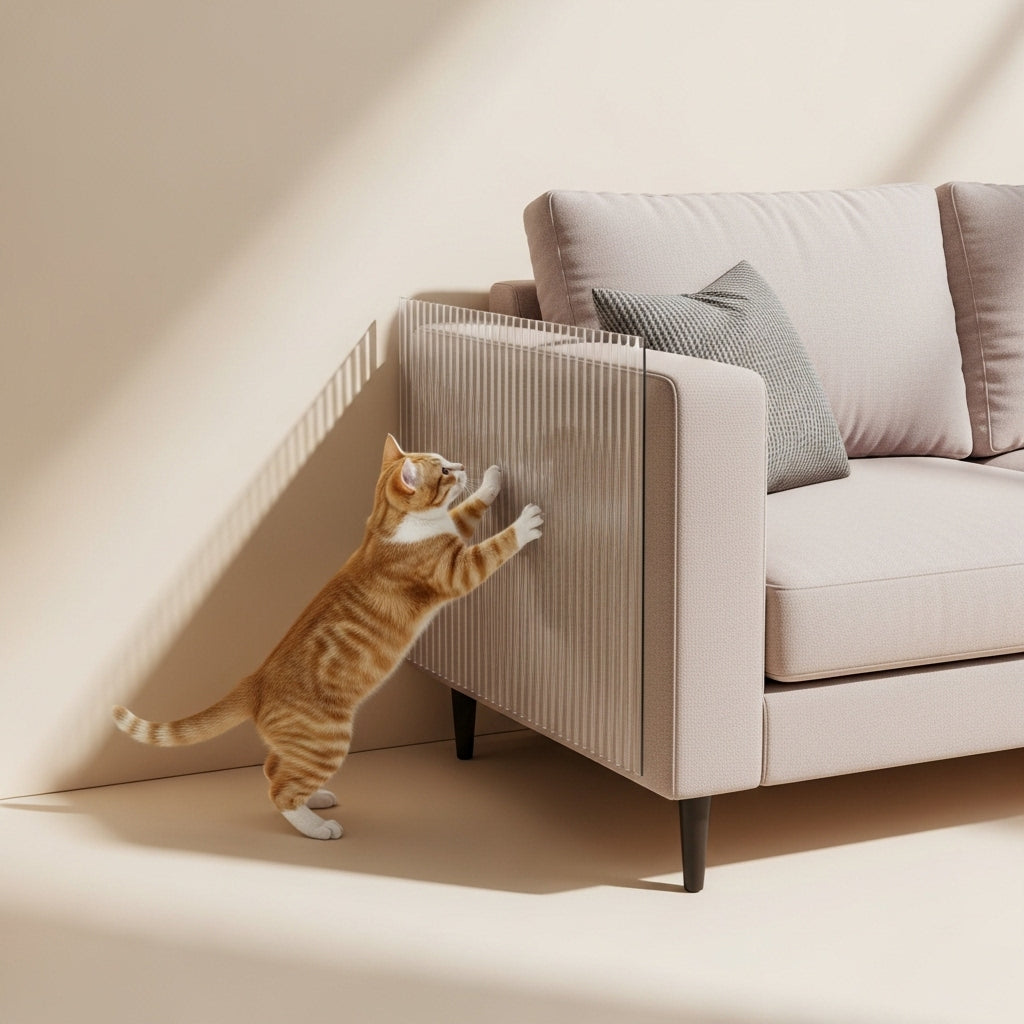 Aisoon Clear Self-Adhesive Cat Scratch Furniture Protectors