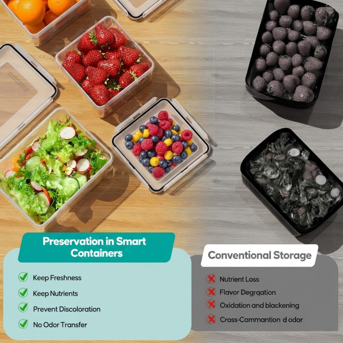 AISOON Airtight Food Storage Container Set AISOON STORE