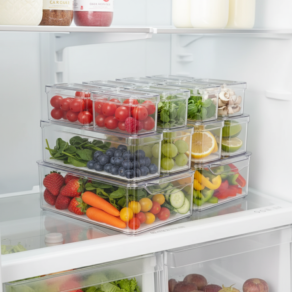 AISOON Fridge Organizer Bins AISOON STORE