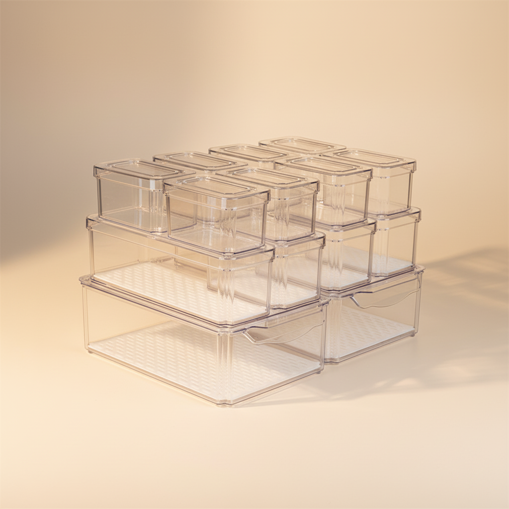 AISOON Fridge Organizer Bins