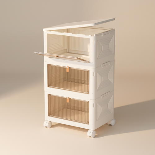 AISOON 3/4 Tier Storage Bins