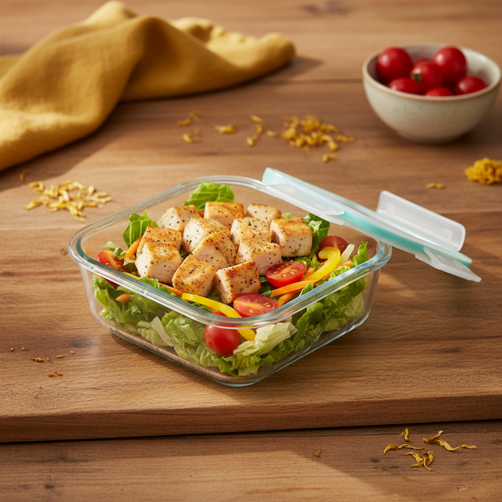 AISOON Glass Meal Prep Containers – Airtight Leakproof Food Storage Set, Multiple Sizes: 5-Pack 36oz, 9-Pack, 10-Pack & 12-Pack