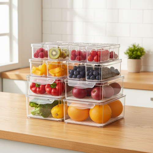 AISOON Fridge Organizer Bins AISOON STORE