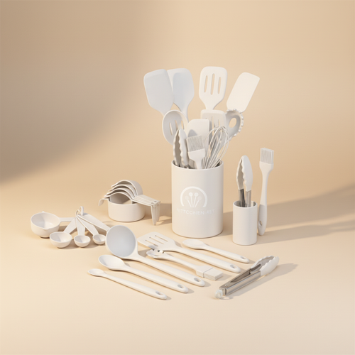 AISOON 22-Piece Silicone Kitchen Utensil Set